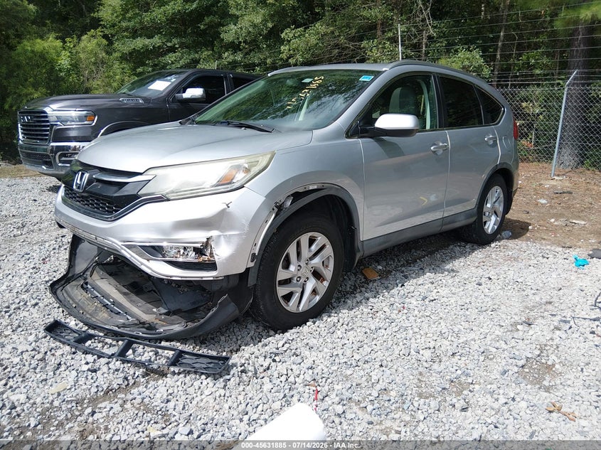 2015 Honda CR-V, Лівий перед, IAAI, VIN 2HKRM3H71FH511923 — фото 2