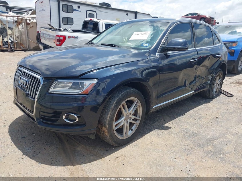 Vin: wa1c2afp9ha076060, lot: 46130356, audi q5 2.0t premium 20172