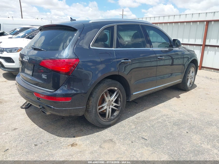 Vin: wa1c2afp9ha076060, lot: 46130356, audi q5 2.0t premium 20174