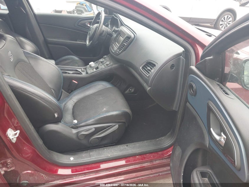2015 Chrysler 200 S VIN: 1C3CCCBGXFN518178 Lot: 45631897