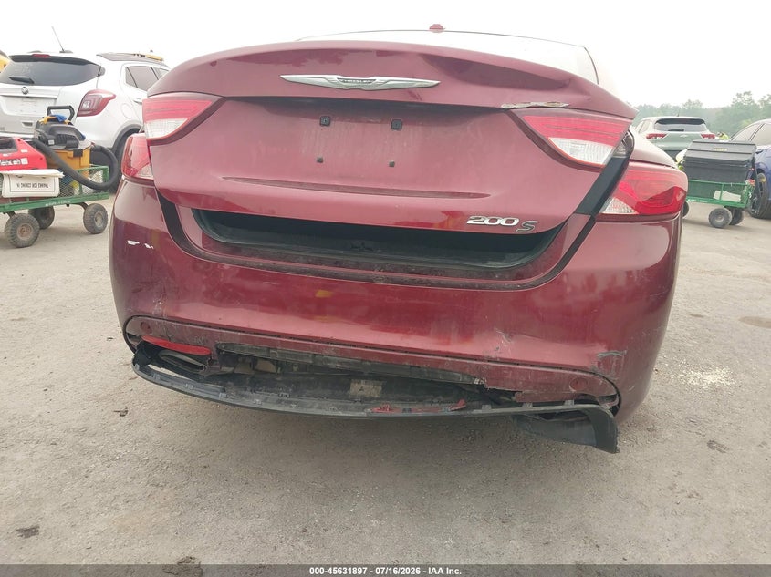 2015 Chrysler 200 S VIN: 1C3CCCBGXFN518178 Lot: 45631897
