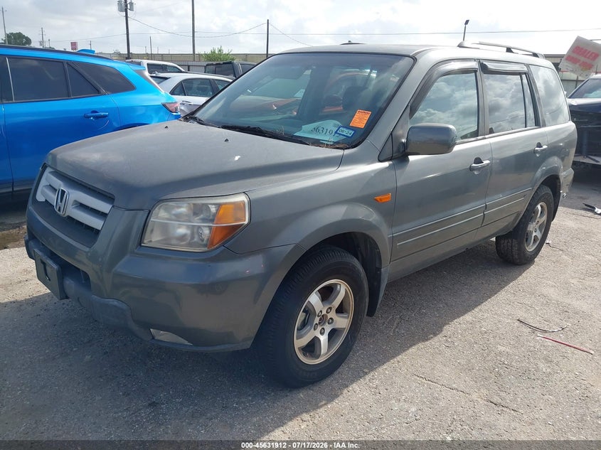 2007 Honda Pilot Ex-L 5FNYF287X7B022680 photo 1
