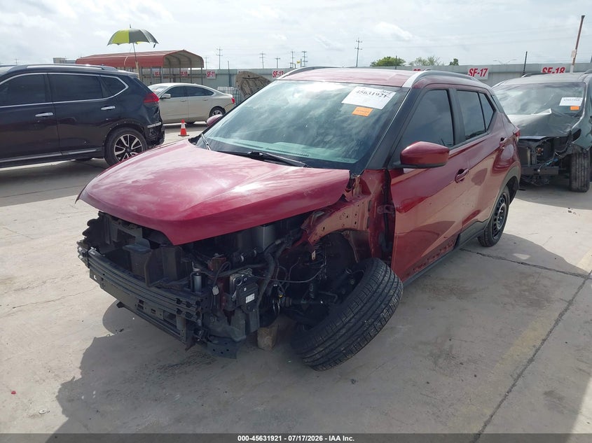 2022 Nissan Kicks Sv Xtronic Cvt VIN: 3N1CP5CV2NL482089 Lot: 45631921