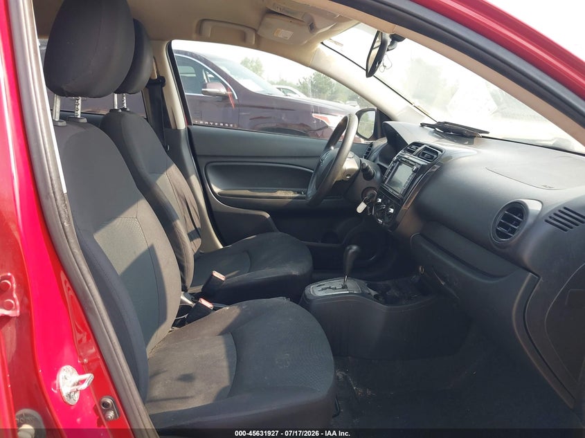 2019 Mitsubishi Mirage G4 Es/Rf VIN: ML32F3FJ7KHF15368 Lot: 45631927