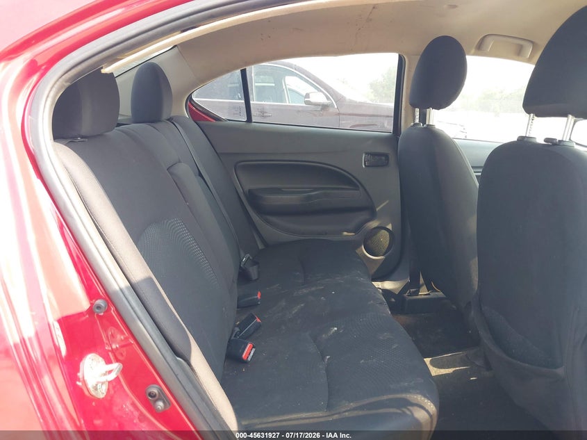 2019 Mitsubishi Mirage G4 Es/Rf VIN: ML32F3FJ7KHF15368 Lot: 45631927