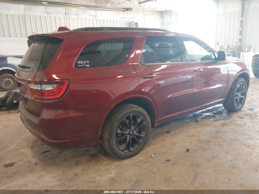 Vin: 1c4rdjdgxmc850005, lot: 46130423, dodge durango gt plus awd 20214