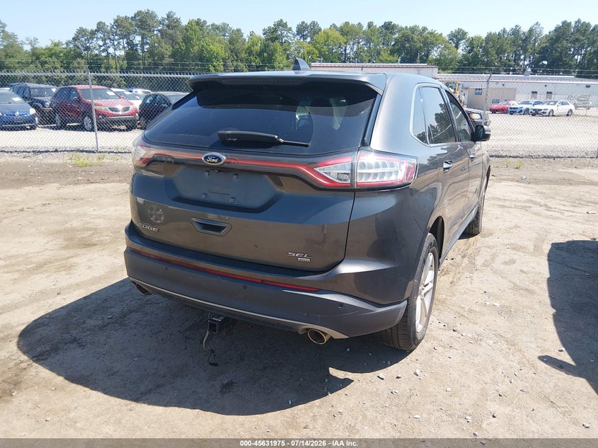 Vin: 2fmpk4j89gbc33254, lot: 46130441, ford edge sel 20164