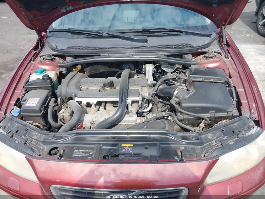 2008 Volvo S60 2.5T/2.5T W/Snrf VIN: YV1RH592X82672370 Lot: 45631976