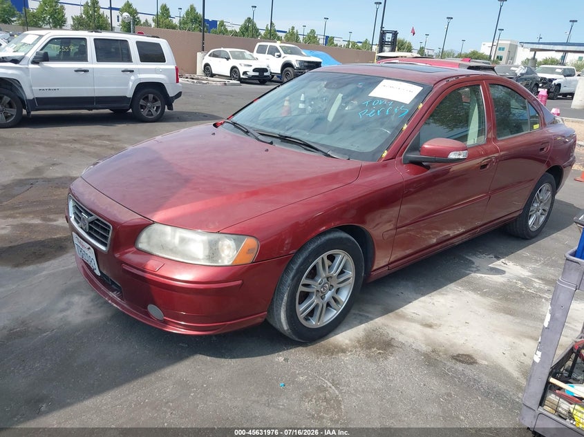 2008 Volvo S60, Ходова, IAAI, VIN YV1RH592X82672370 — фото 2