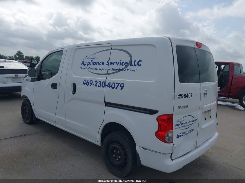 Vin: 3n6cm0kn4lk698407, lot: 46130452, nissan nv200  cargo sv xtronic cvt 20203
