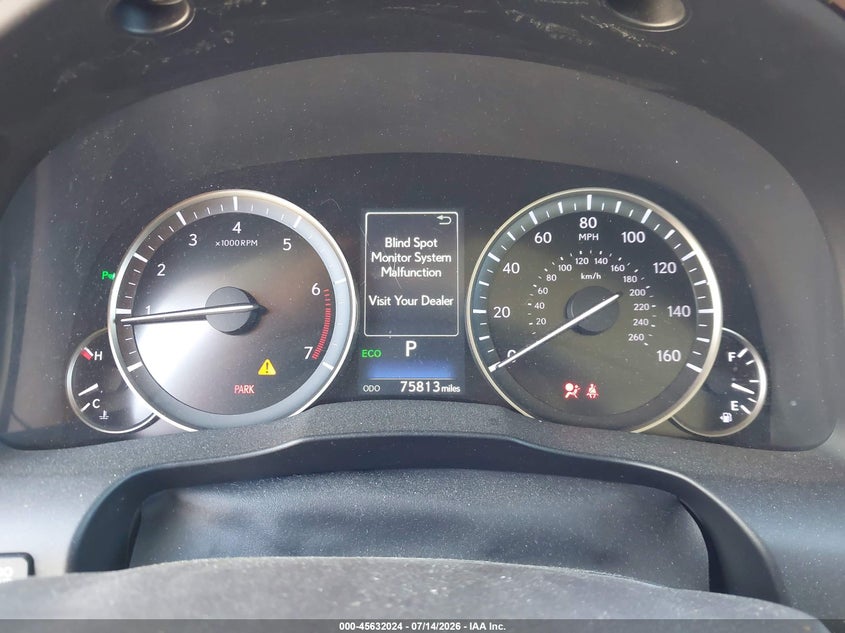 2016 LEXUS ES 350 auction photo 7