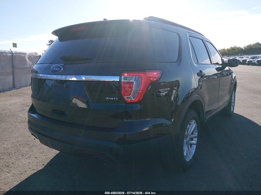 2017 FORD EXPLORER auction photo 4