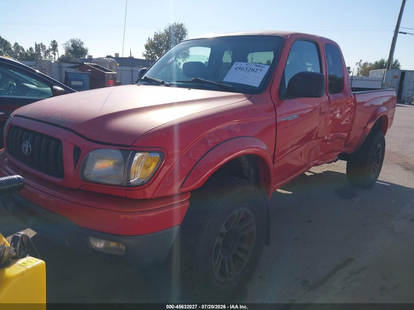 2004 Toyota Tacoma Prerunner V6, Обычный износ, IAAI, VIN 5TESN92N74Z415796 — фото 2