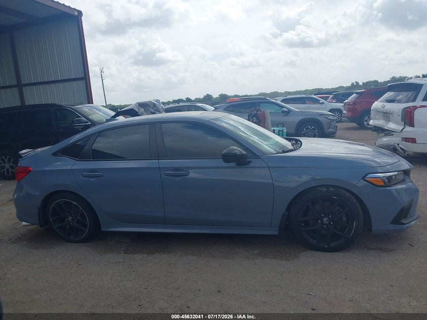 HONDA CIVIC SI 2023 VIN 2HGFE1E57PH473925