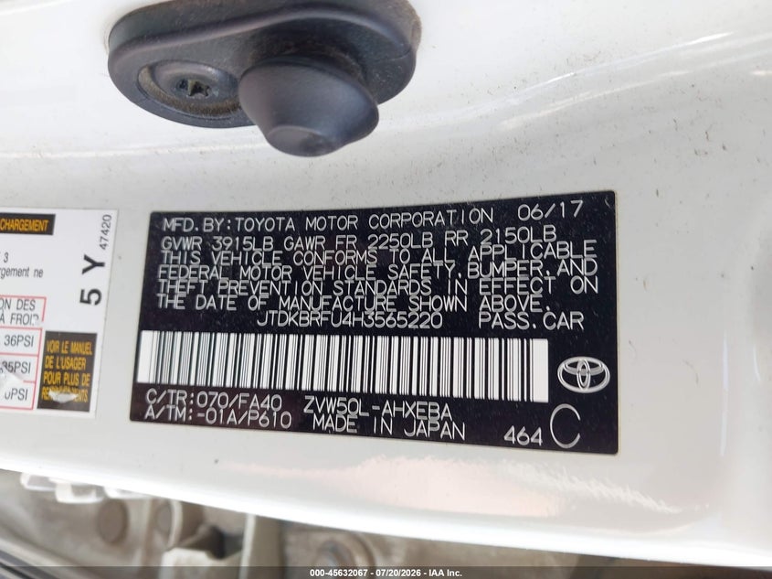 TOYOTA PRIUS - zdjęcie 9