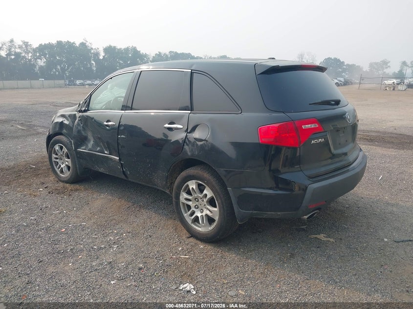 2008 Acura Mdx VIN: 2HNYD28208H557100 Lot: 45632071