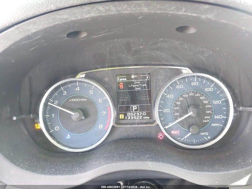 2016 SUBARU IMPREZA auction photo 7