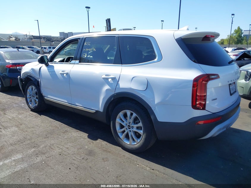 2022 Kia Telluride Lx VIN: 5XYP2DHC0NG217810 Lot: 45632095