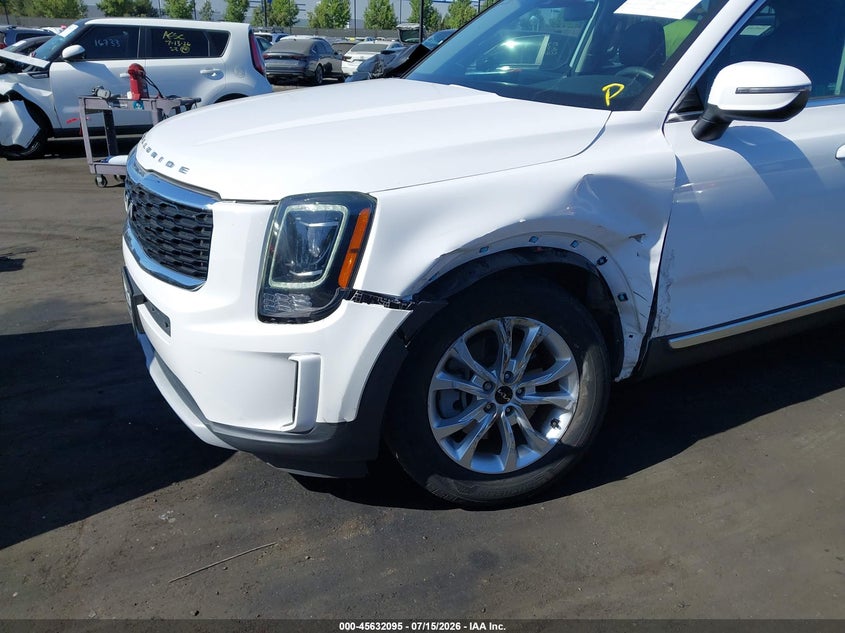 2022 Kia Telluride Lx VIN: 5XYP2DHC0NG217810 Lot: 45632095
