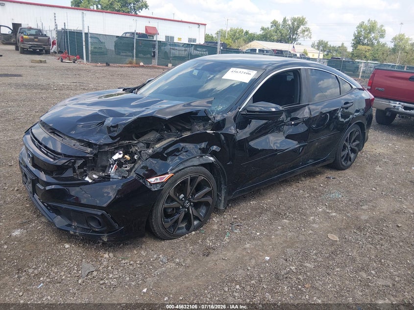 2019 HONDA CIVIC auction photo 2