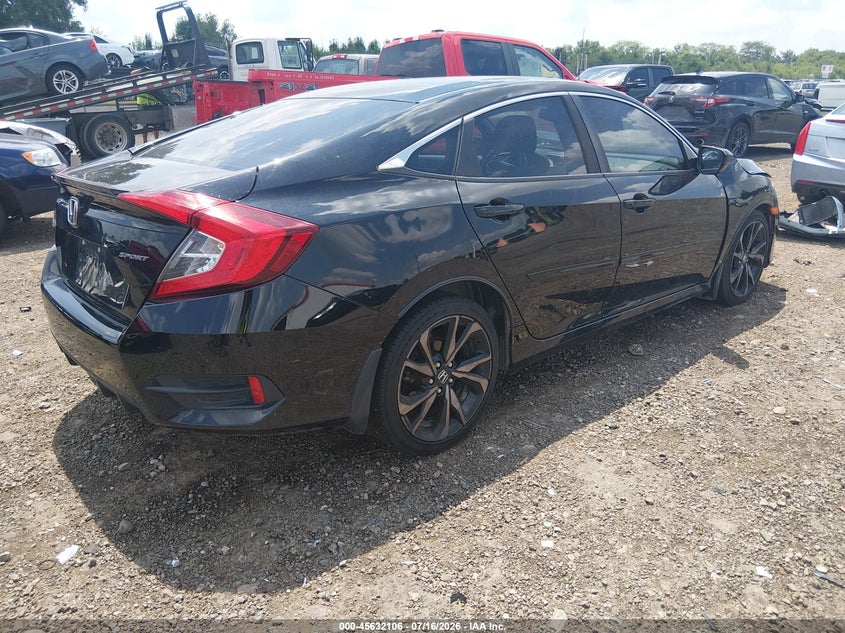 2019 HONDA CIVIC auction photo 4