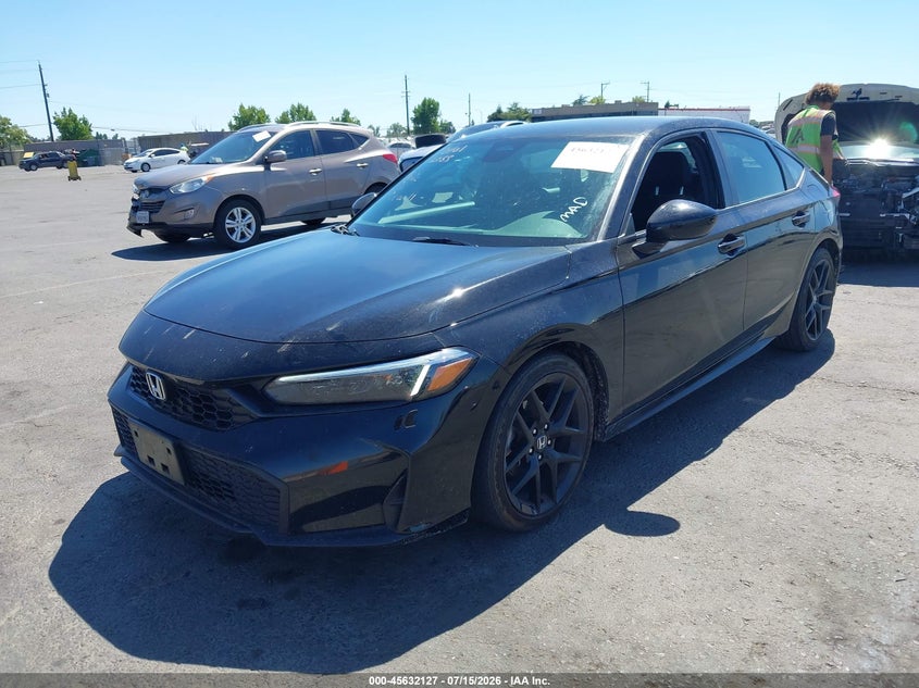 2025 HONDA CIVIC SEDAN auction photo 2