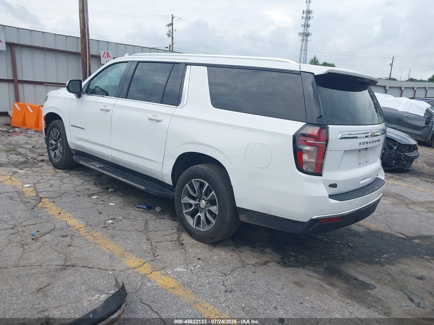 Vin: 1gnscckd1mr438908, lot: 46130599, chevrolet suburban 2wd lt 20213