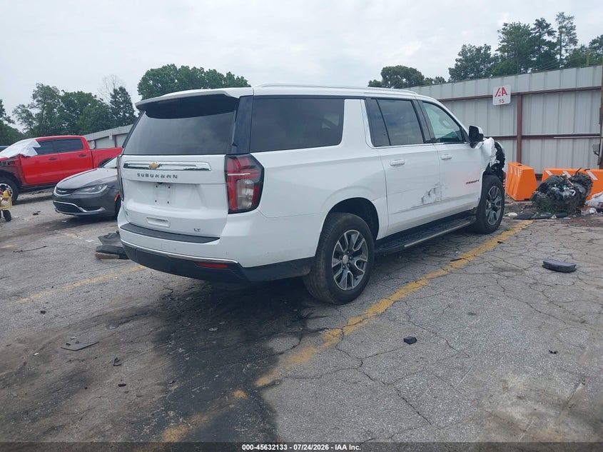 Vin: 1gnscckd1mr438908, lot: 46130599, chevrolet suburban 2wd lt 20214