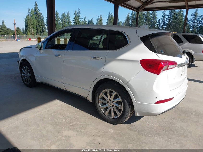 Vin: lrbfxcsa3kd037972, lot: 46130632, buick envision fwd essence 20193