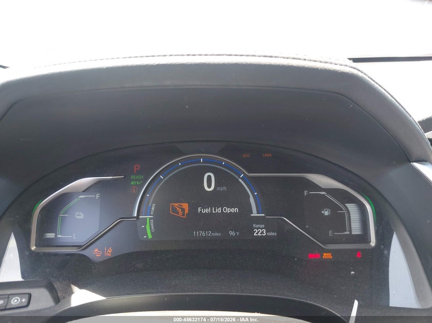 2018 Honda Clarity Plug-In Hybrid Touring VIN: JHMZC5F33JC004930 Lot: 45632174