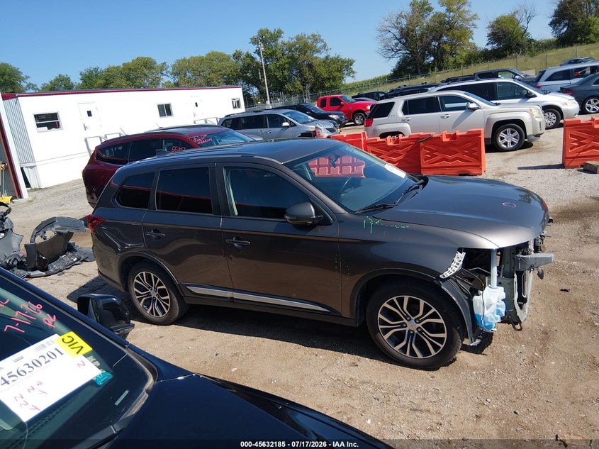 2017 Mitsubishi Outlander Se/Sel VIN: JA4AD3A36HZ014473 Lot: 45632185