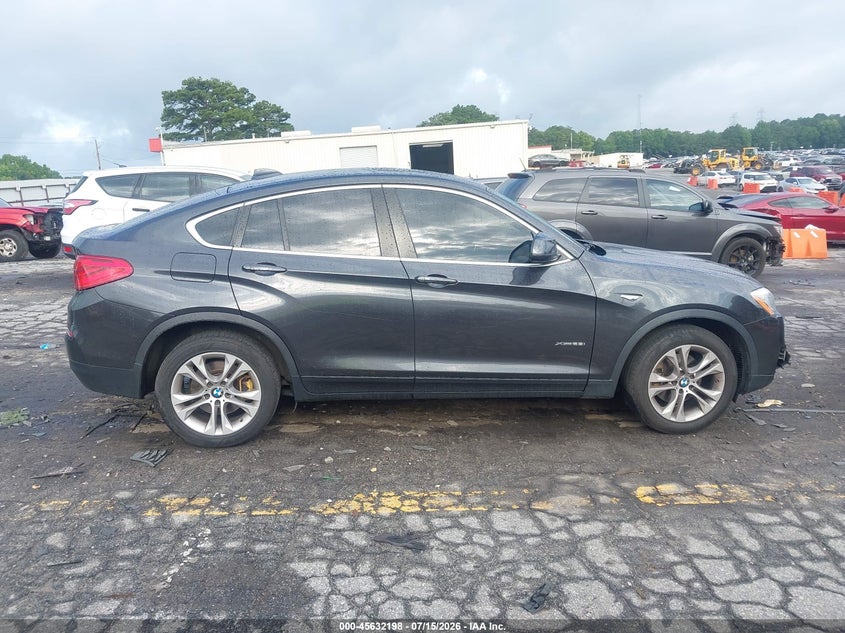 2015 BMW X4 xDrive28I VIN: 5UXXW3C5XF0M86555 Lot: 45632198