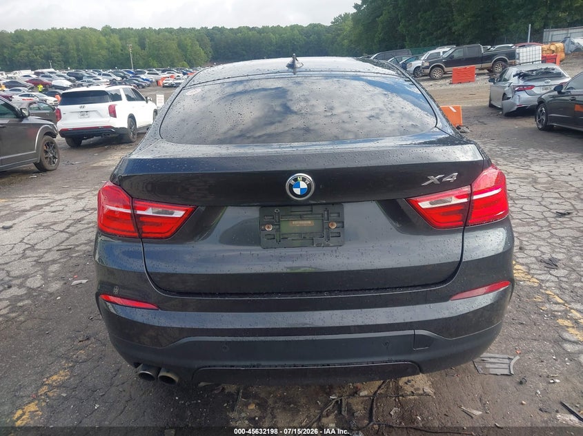 2015 BMW X4 xDrive28I VIN: 5UXXW3C5XF0M86555 Lot: 45632198