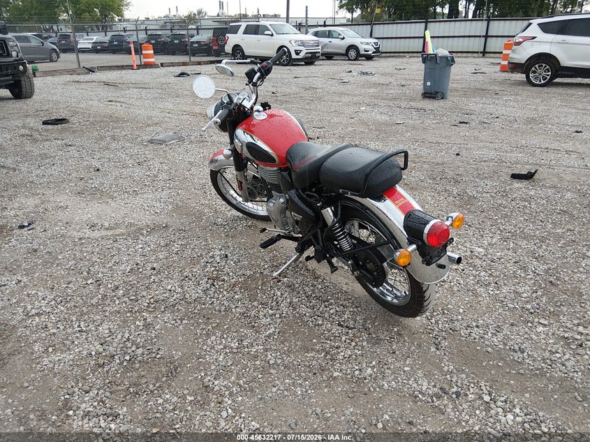 2023 ROYAL ENFIELD MOTORS CLASSIC 350 auction photo 3