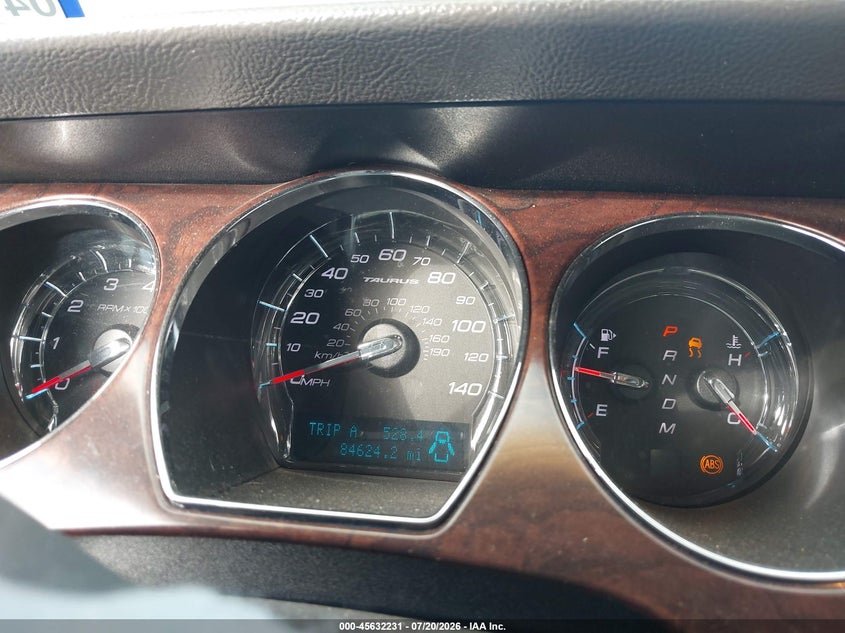 2011 Ford Taurus Sel VIN: 1FAHP2EW3BG163443 Lot: 45632231