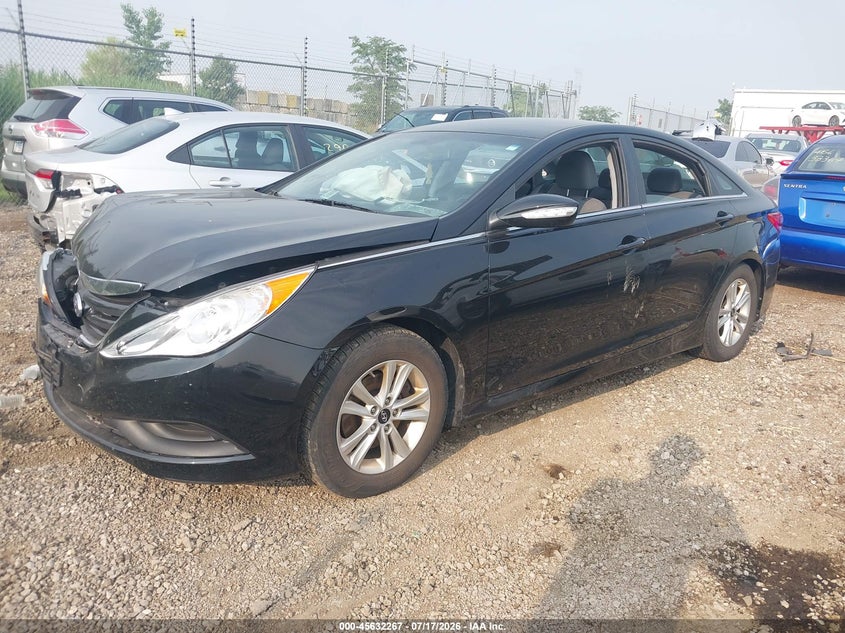 2014 Hyundai Sonata Gls 5NPEB4AC0EH897217 photo 1