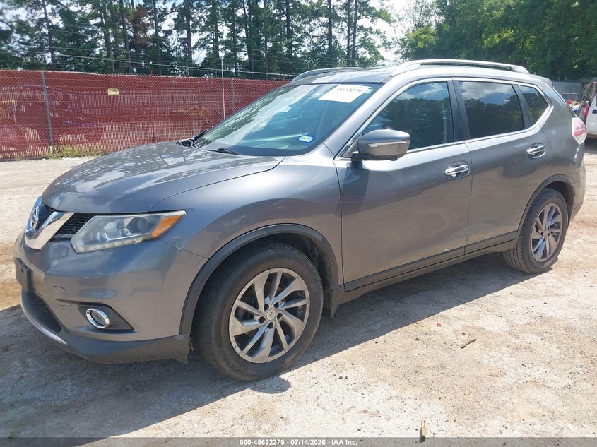 Vin: 5n1at2mt2ec802899, lot: 46130745, nissan rogue s/sl/sv 20142
