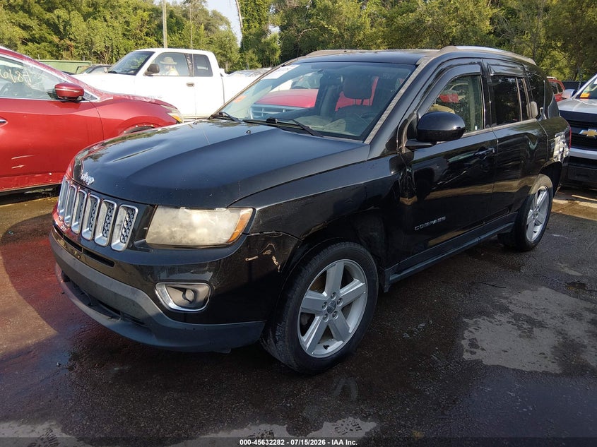Vin: 1c4njcea5ed729858, lot: 46130748, jeep compass high altitude 20142