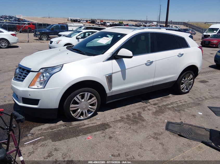 Vin: 3gyfnbe33fs511451, lot: 46130751, cadillac srx luxury collection 20152