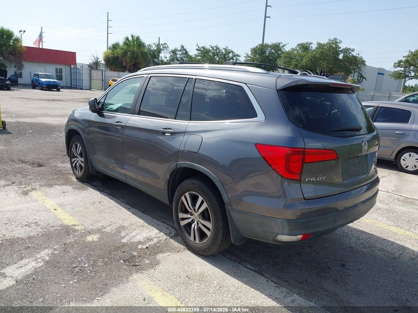 Vin: 5fnyf6h76gb062987, lot: 46130755, honda pilot ex-l 20163