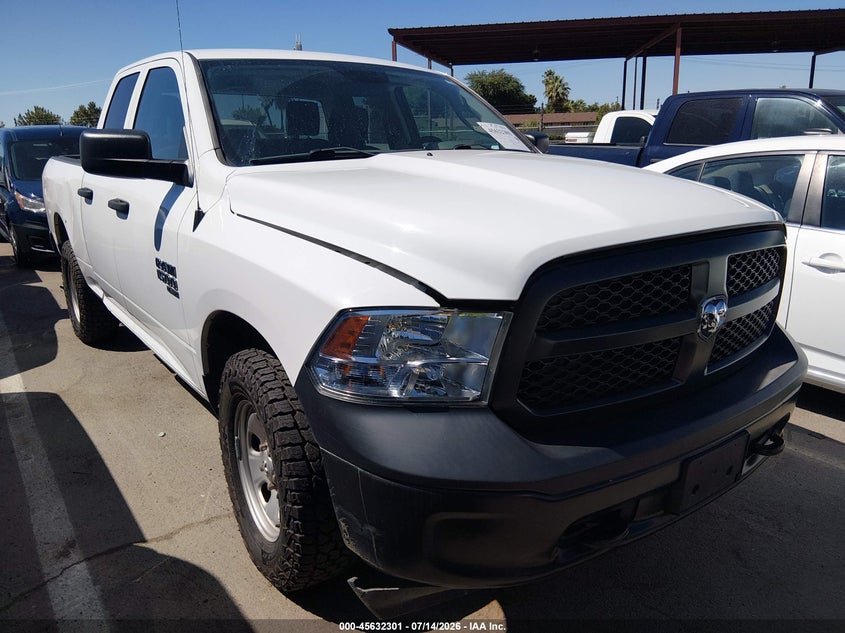 Vin: 1c6rr7fg0ls155545, lot: 46130767, ram 1500 classic tradesman  4x4 6'4 box 2020 img_1