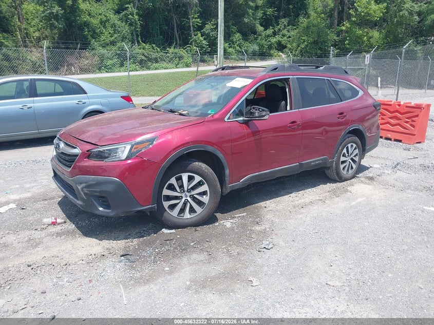 Vin: 4s4btaccxl3112105, lot: 46130788, subaru outback premium 20202