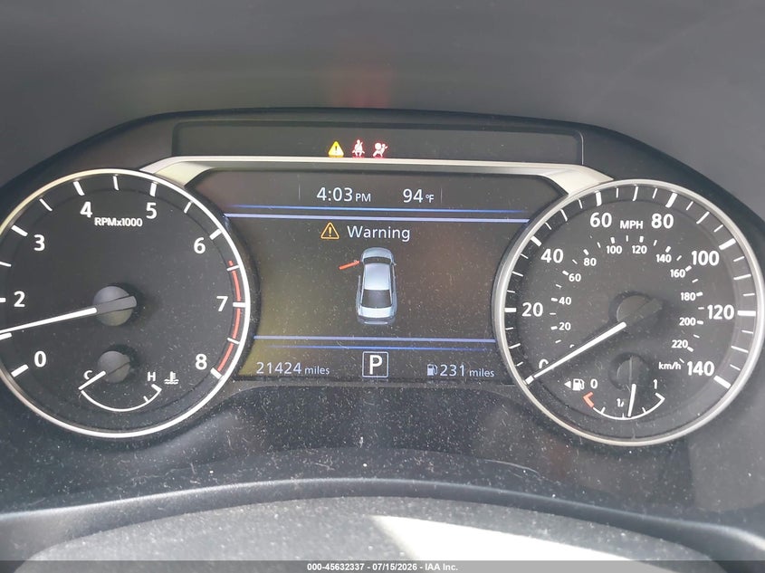 2022 NISSAN ALTIMA auction photo 7