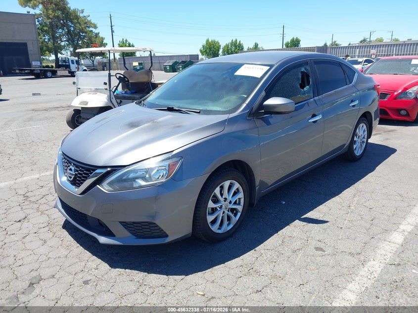 2018 Nissan Sentra Sv, Левый бок, IAAI, VIN 3N1AB7AP0JL655138 — фото 2