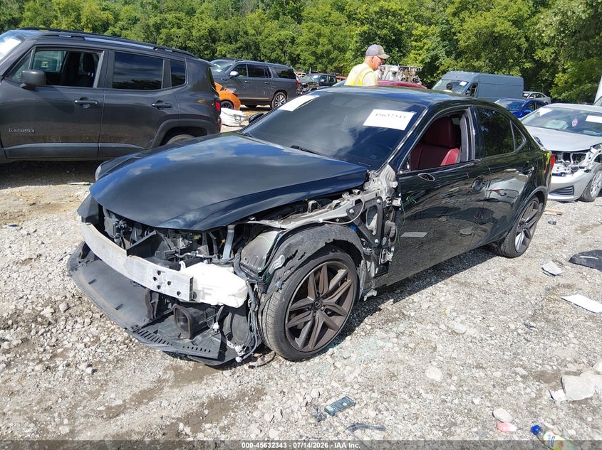 Vin: jthba1d26g5033121, lot: 46130809, lexus is 200t 20162