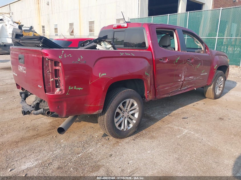 Vin: 1gtp6de11h1289031, lot: 46130814, gmc canyon 4wd slt 20174
