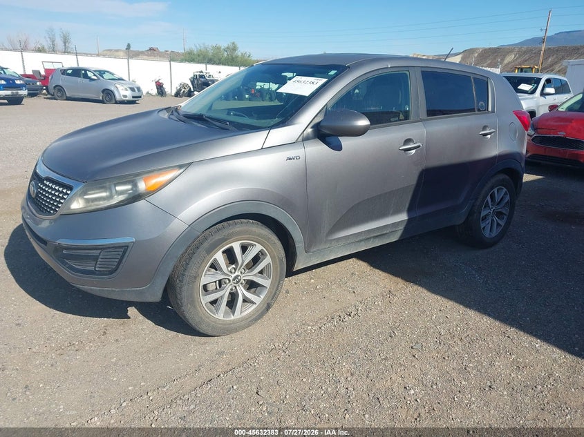 2016 KIA SPORTAGE auction photo 2