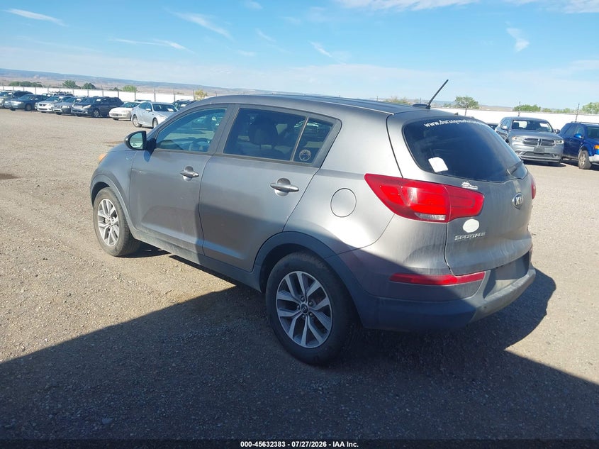 2016 KIA SPORTAGE auction photo 3