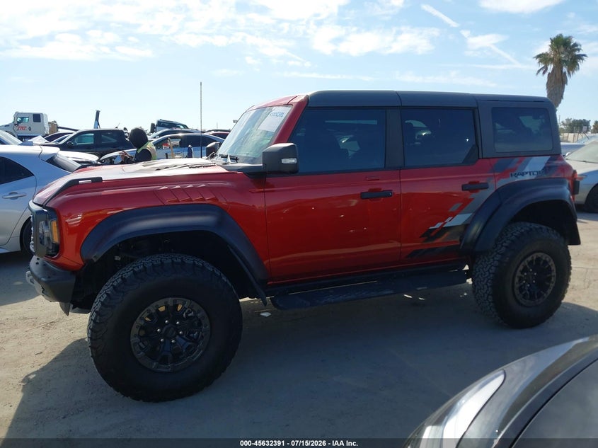 2023 Ford Bronco Raptor VIN: 1FMEE5JR2PLC03896 Lot: 45632391
