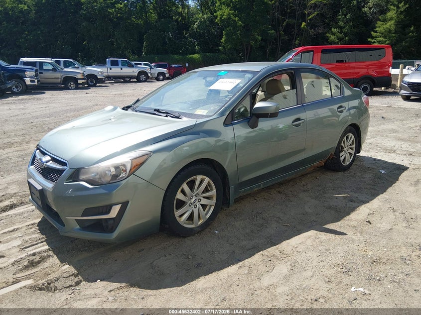 Vin: jf1gjac62fh024284, lot: 46130869, subaru impreza 2.0i premium 20152